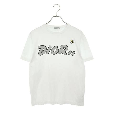 dior 923j611x1241|フロッキーロゴBEE刺繍Tシャツ 19SS .